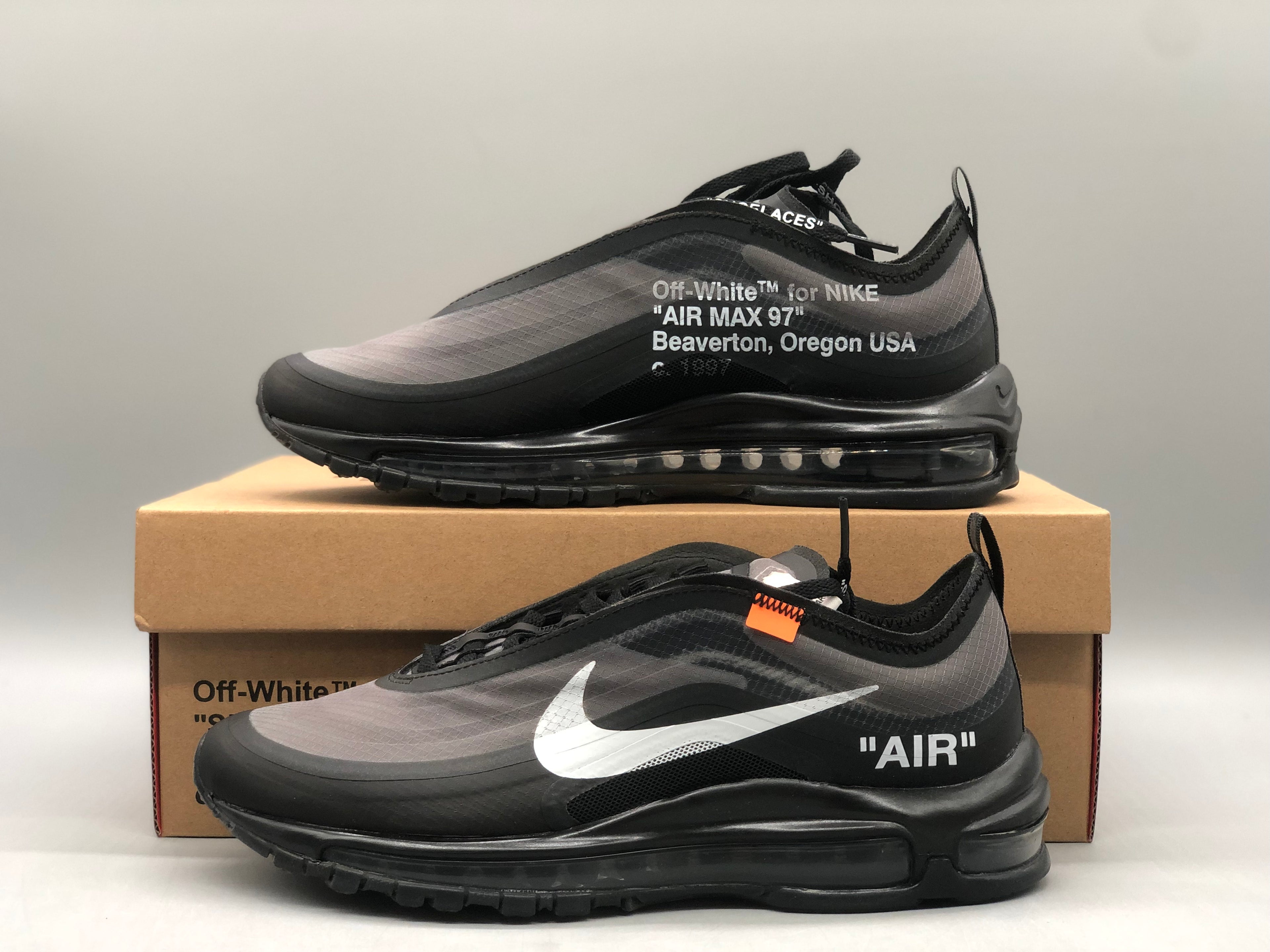 Off-White x Nike Air Max 97 'Black'