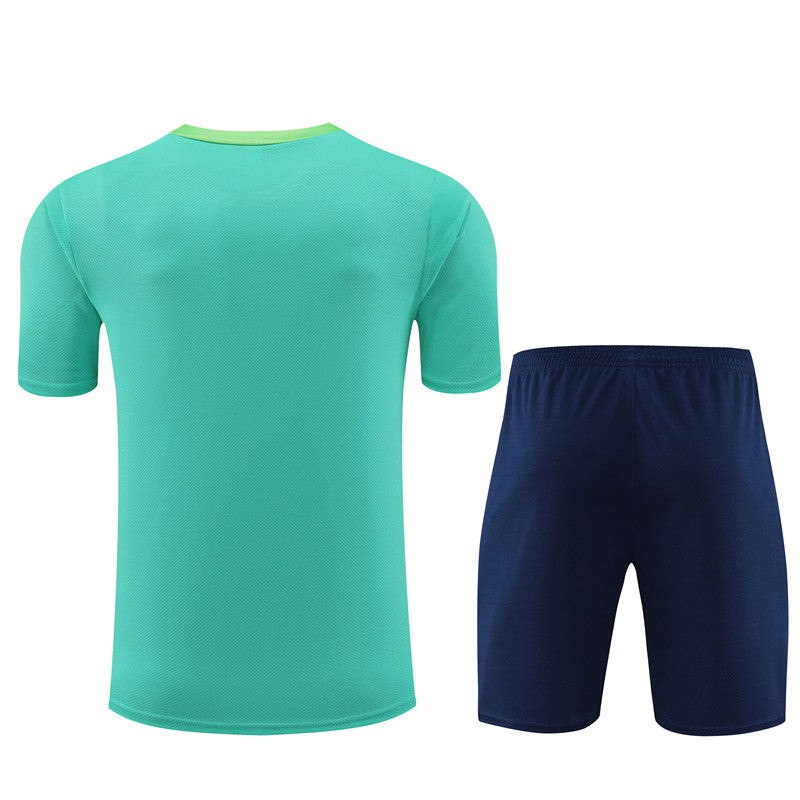 Camisa e calção de treino do Brasil 2024/25 - Adulto