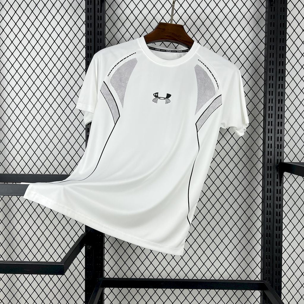 Camiseta de Treino Under Armour Branca masculino