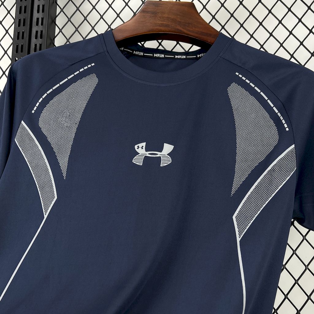 Camiseta de Treino Under Armour azul masculino