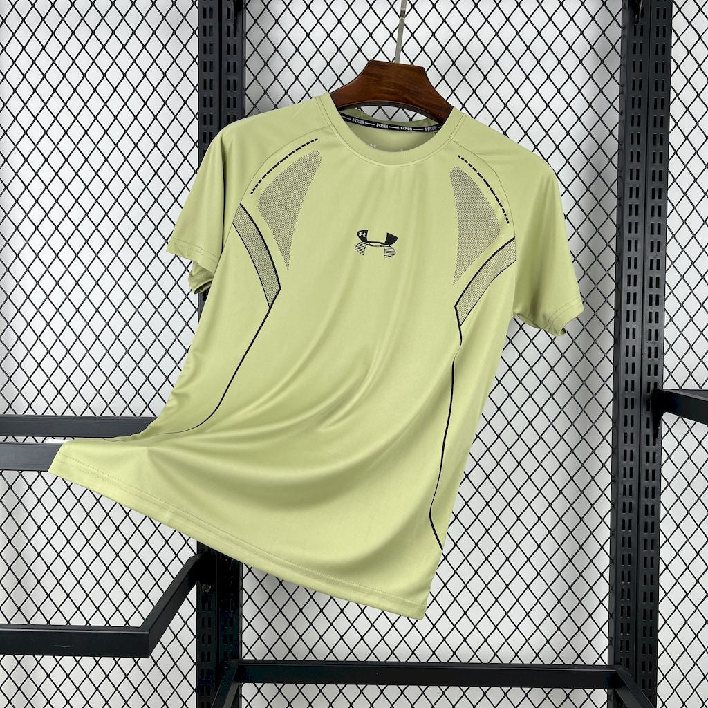 Camiseta de Treino Under Armour verde masculino
