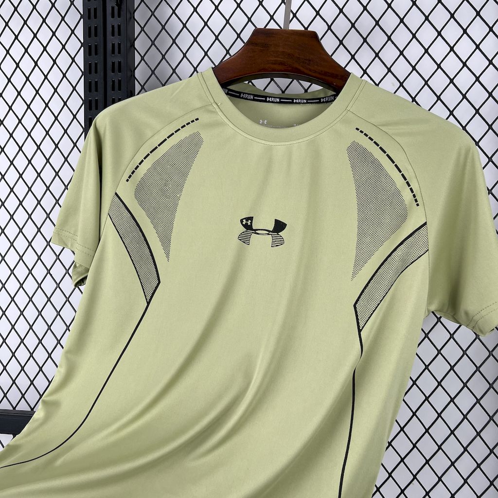 Camiseta de Treino Under Armour verde masculino