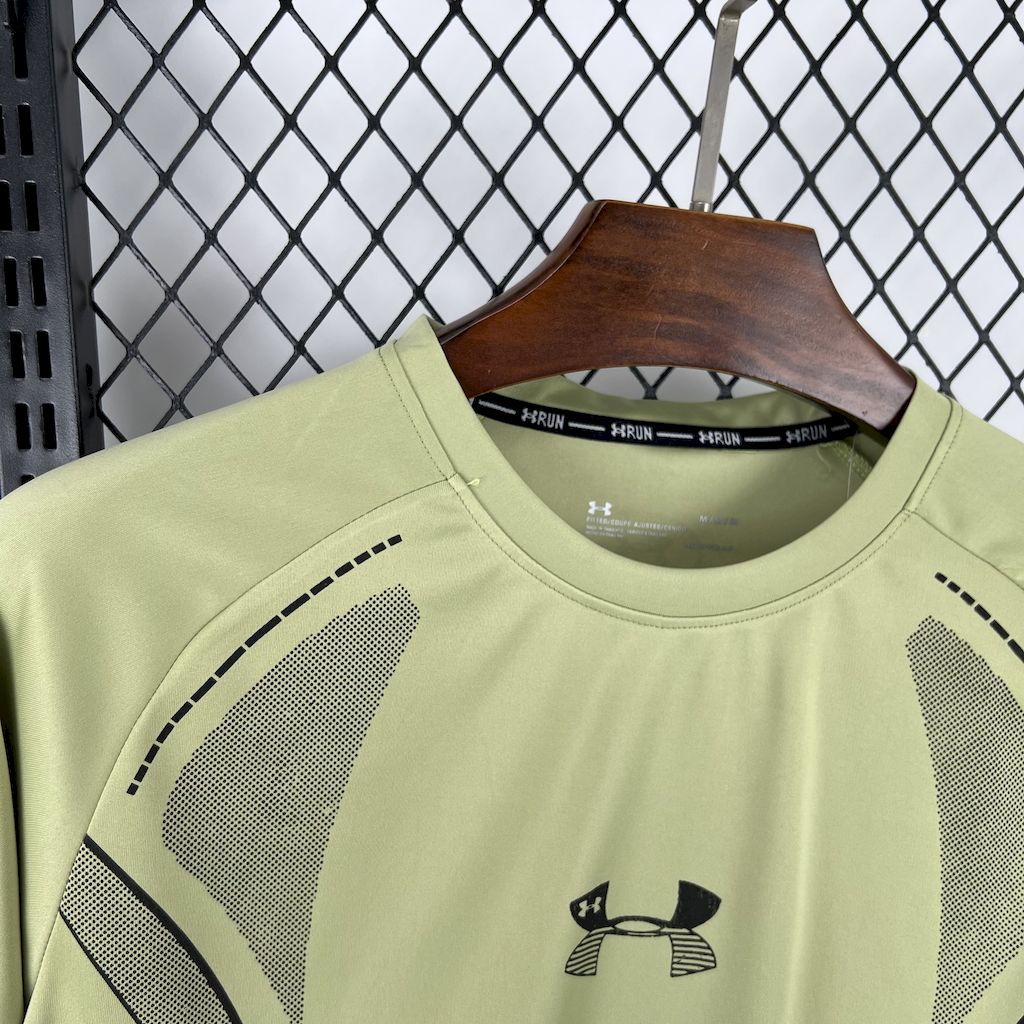 Camiseta de Treino Under Armour verde masculino