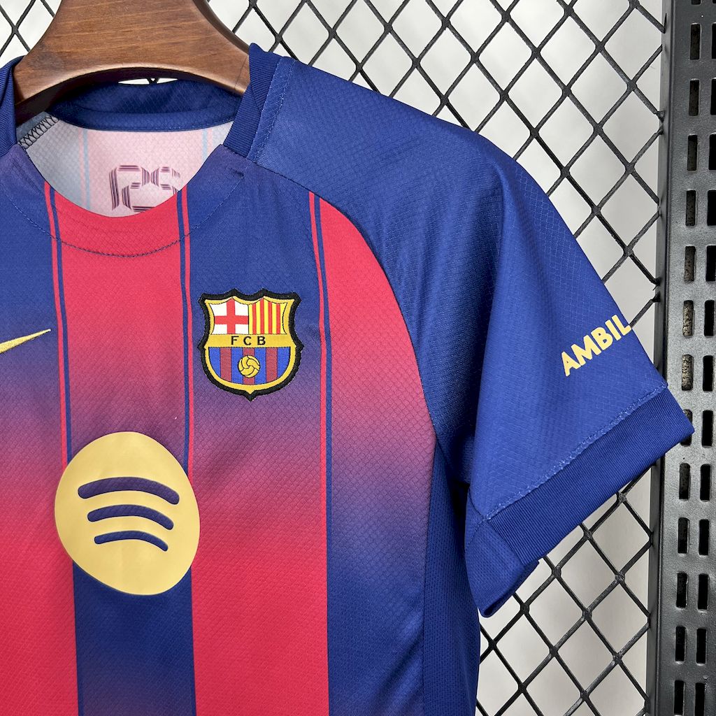 Uniforme Infantil Barcelona Para Temporada 2025/26