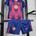 Uniforme Infantil Barcelona Para Temporada 2025/26