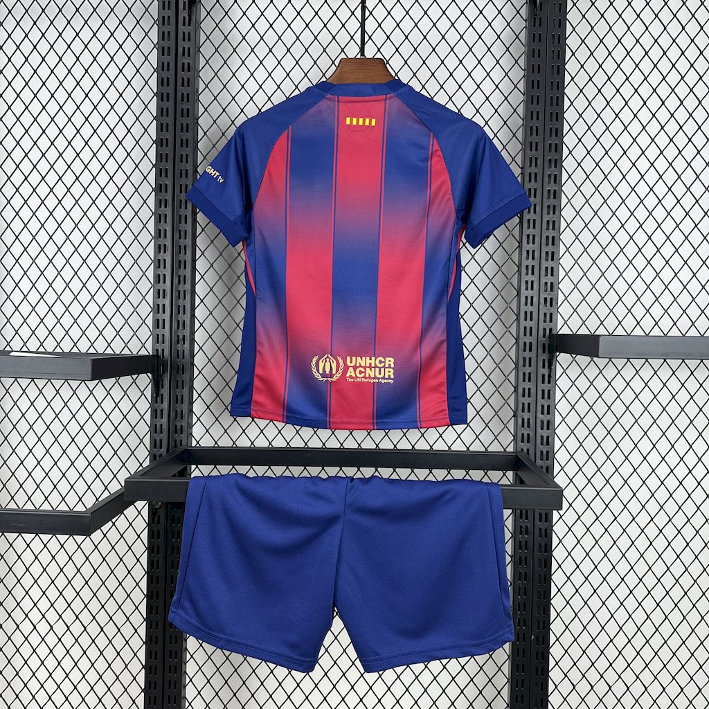 Uniforme Infantil Barcelona Para Temporada 2025/26