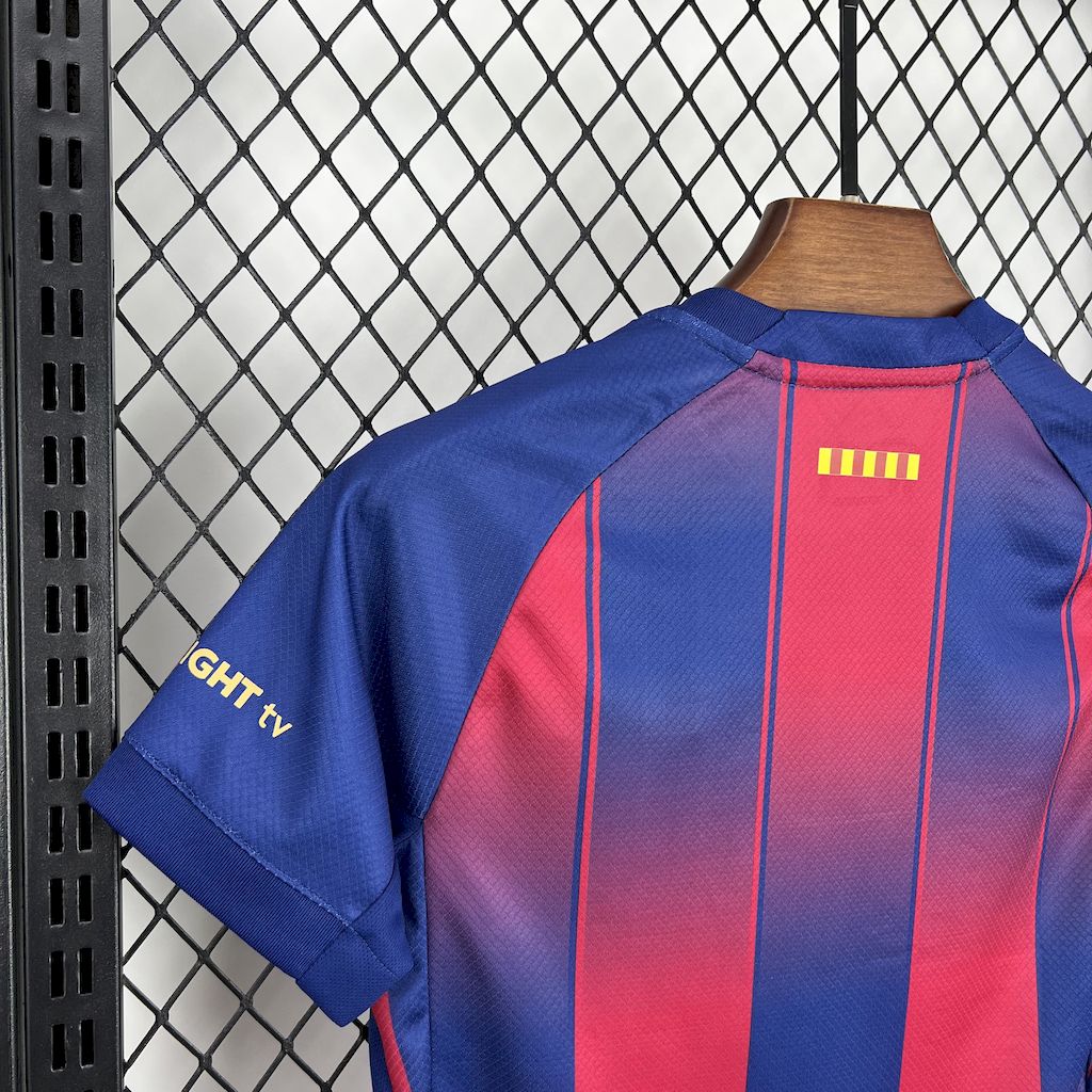 Uniforme Infantil Barcelona Para Temporada 2025/26