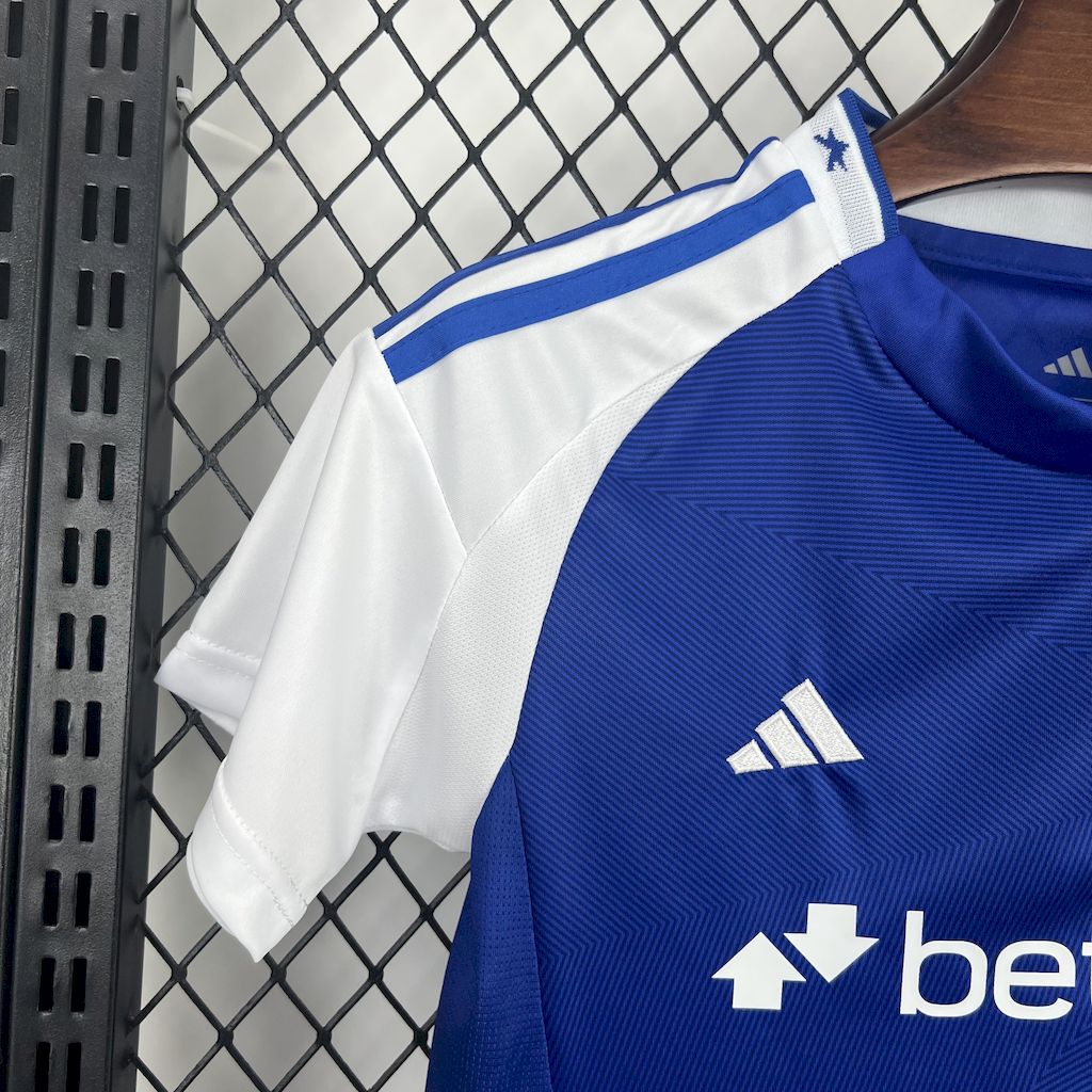 Kit Cruzeiro 2025/26 Home Infantil