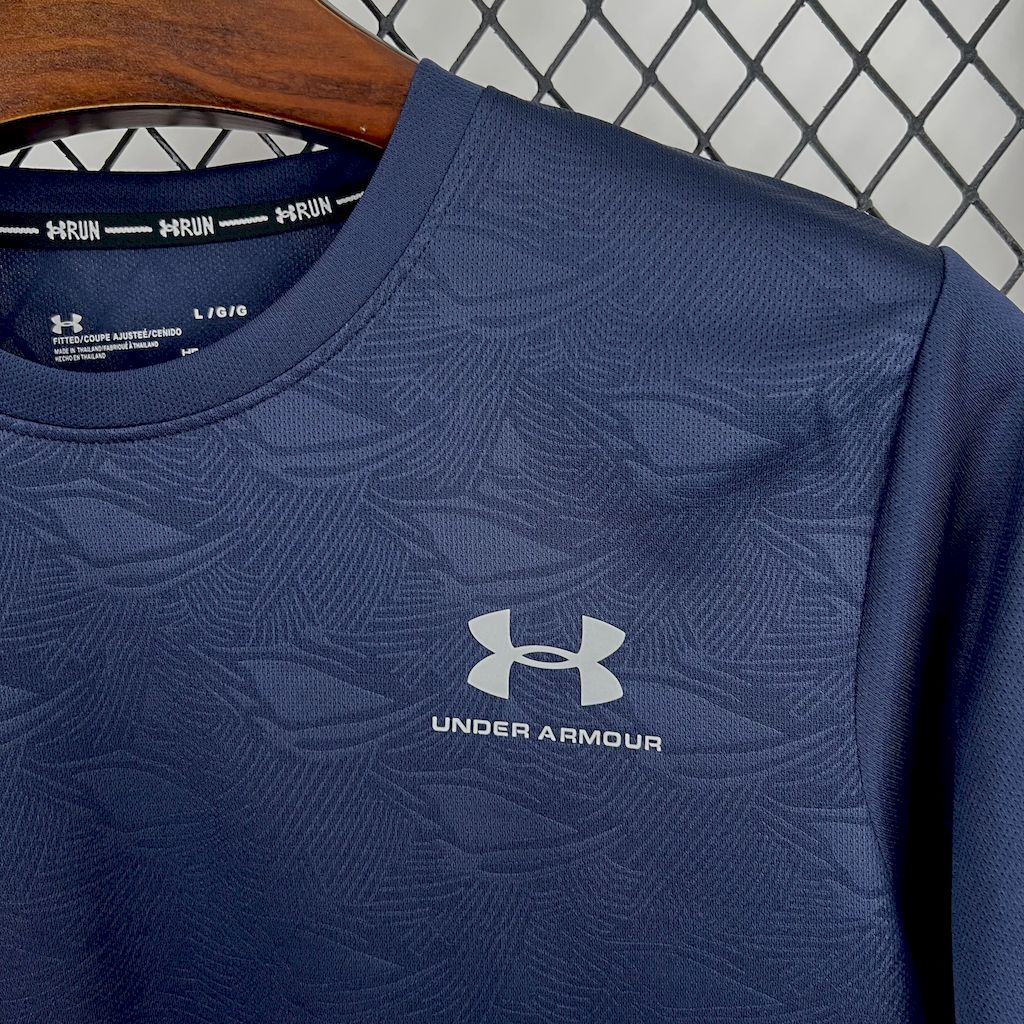 Camiseta de Treino Under Armour Azul Masculino