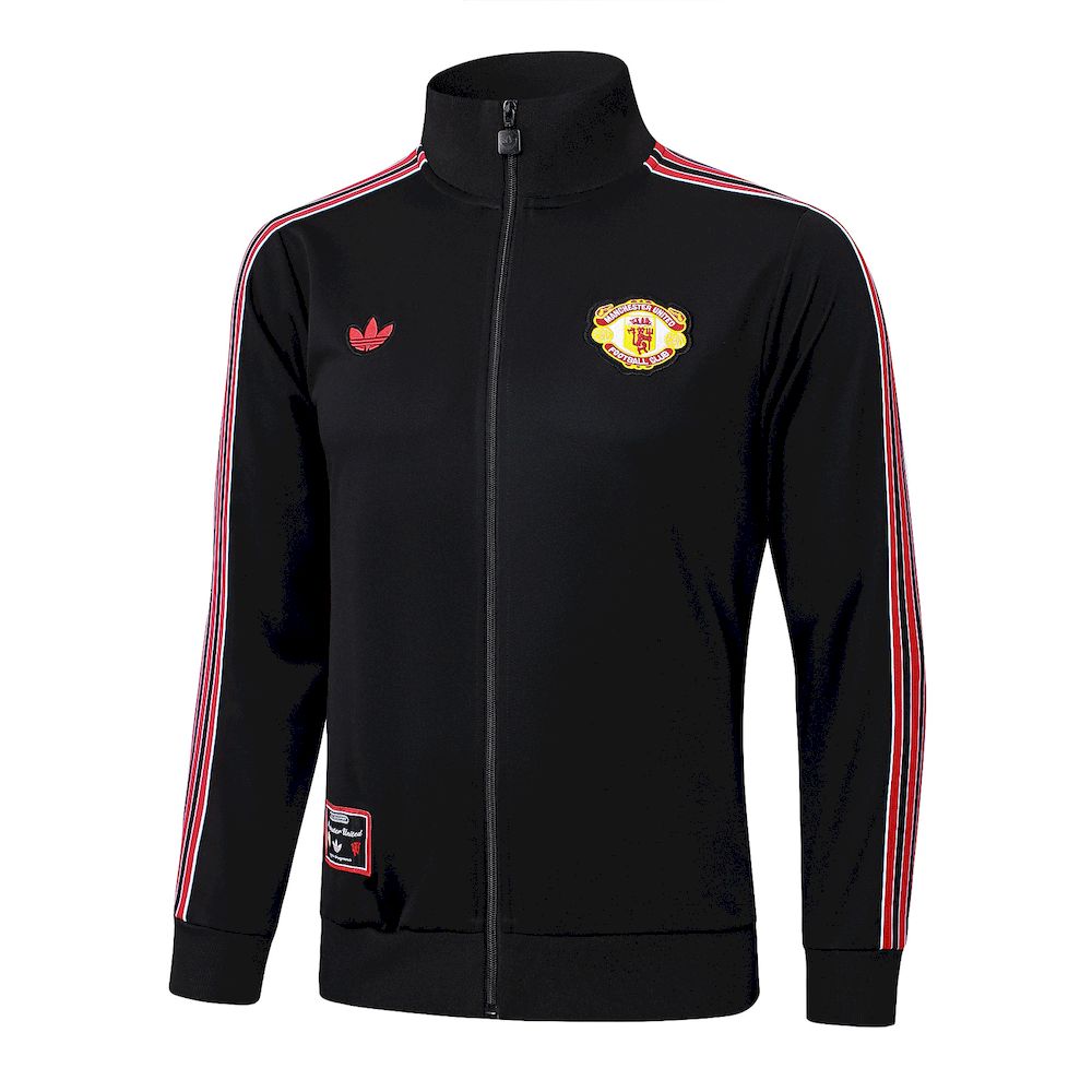 Manchester United Preta 2025 UBP Track Top