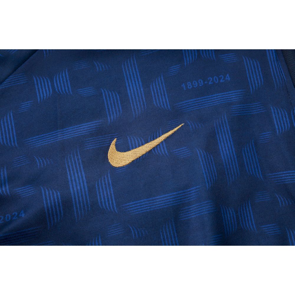 Jaqueta Barcelona 2025 Masculina Track Top Azul