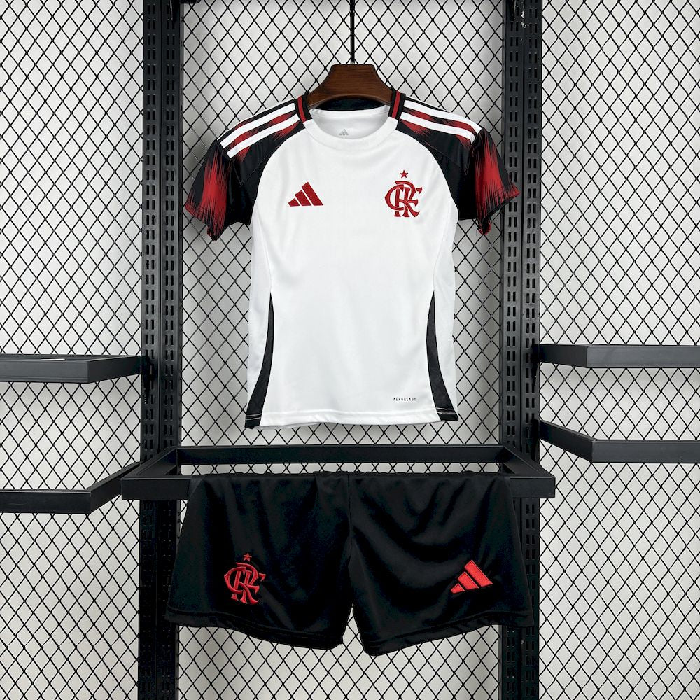 Uniforme Infantil Do Flamengo Para Temporada 2025/26 Visitante