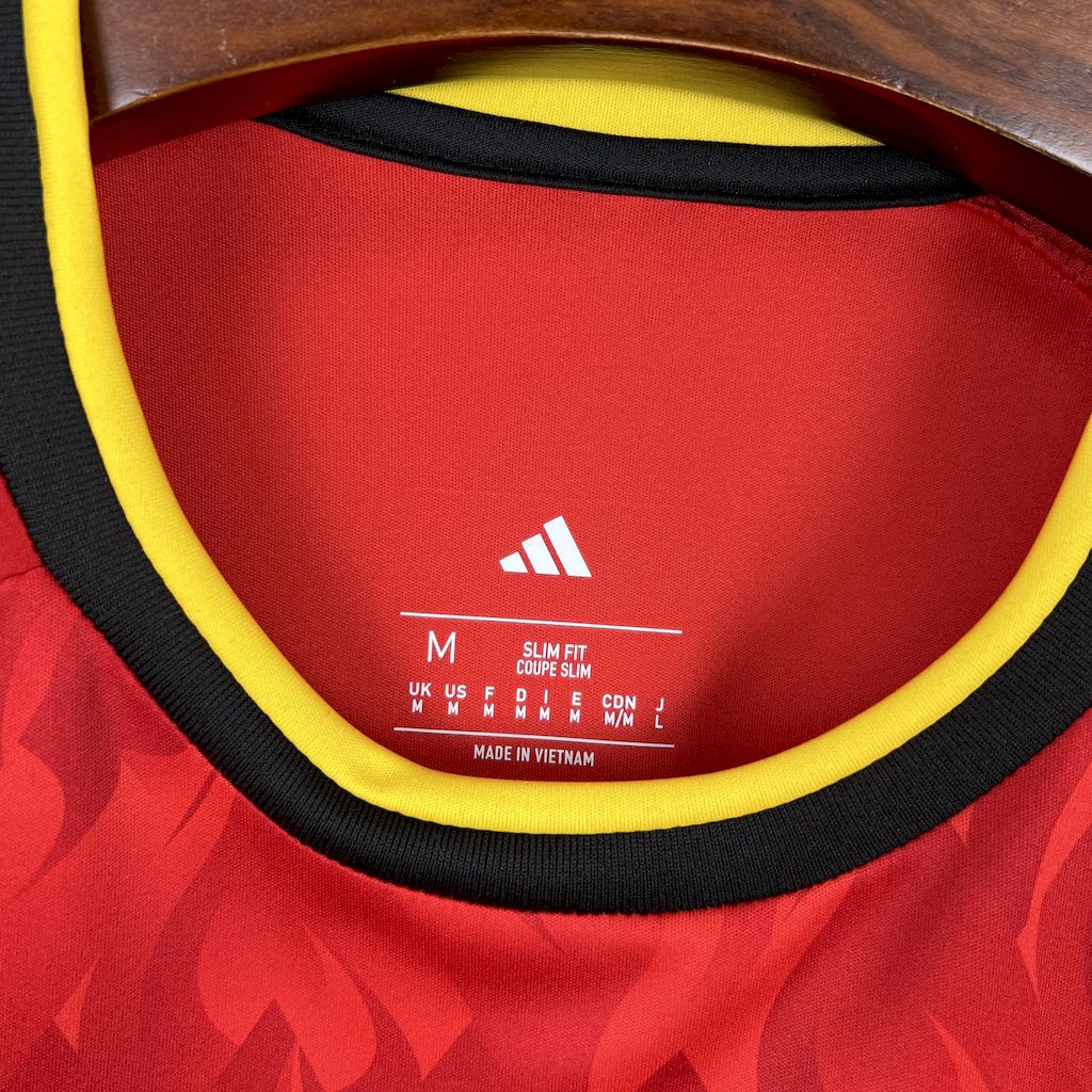 Camisa oficial da Bélgica para a Copa do Mundo de 2026 (masculina)