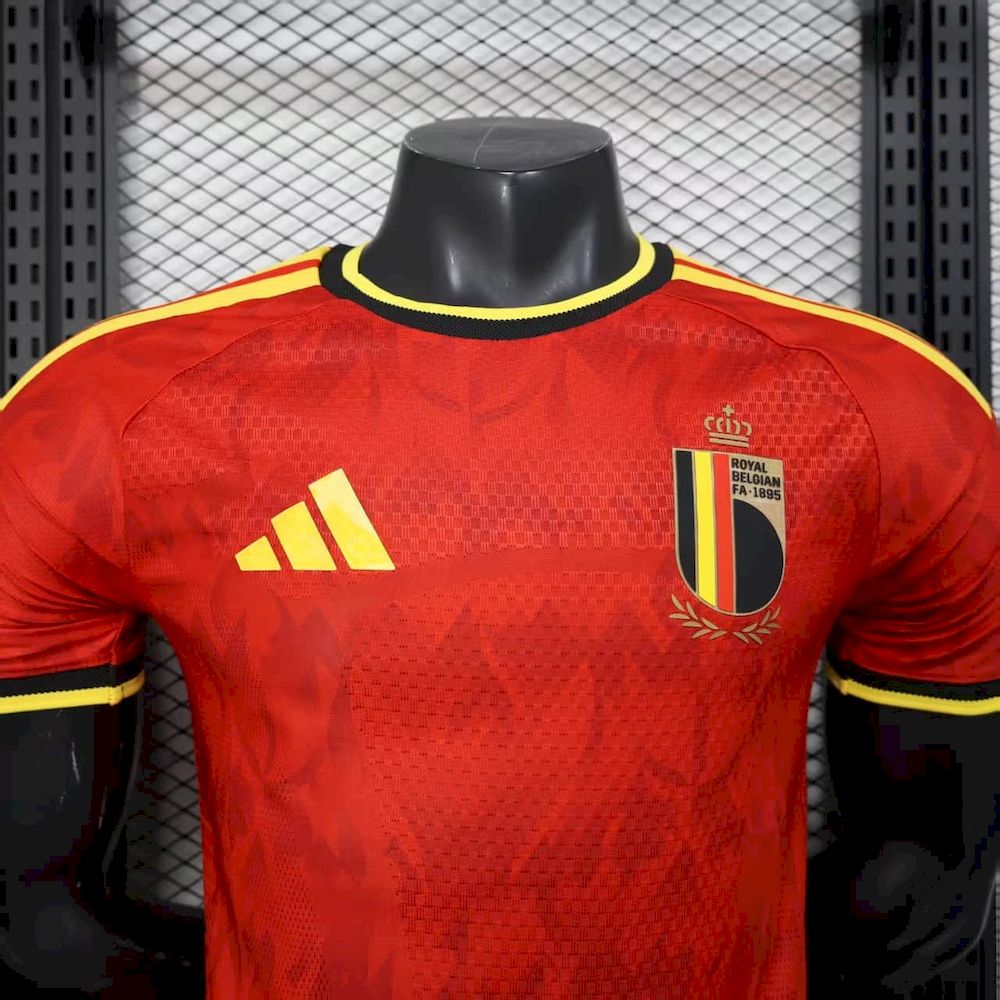 Camisa oficial de Bélgica para a Copa do Mundo (Jogador) de 2026 (masculina)