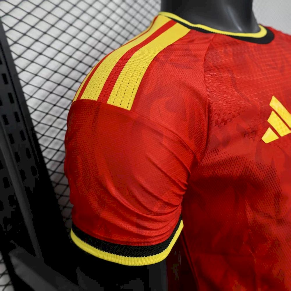 Camisa oficial de Bélgica para a Copa do Mundo (Jogador) de 2026 (masculina)
