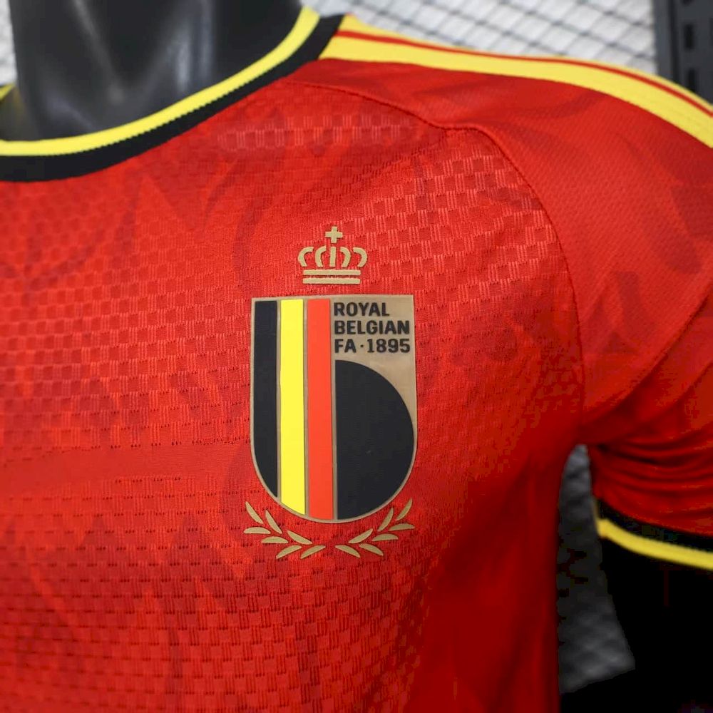 Camisa oficial de Bélgica para a Copa do Mundo (Jogador) de 2026 (masculina)