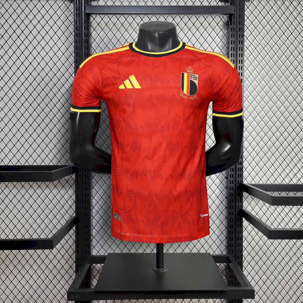 Camisa oficial de Bélgica para a Copa do Mundo (Jogador) de 2026 (masculina)