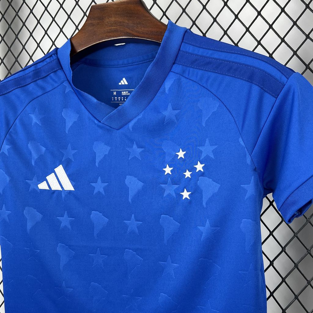 Cropped Home Cruzeiro Feminina 2026/27 Feminina
