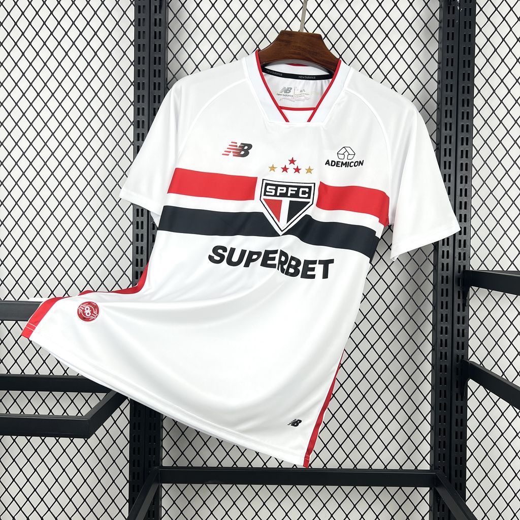 Camisa Home Torcedor Spfc 2026 Masculina