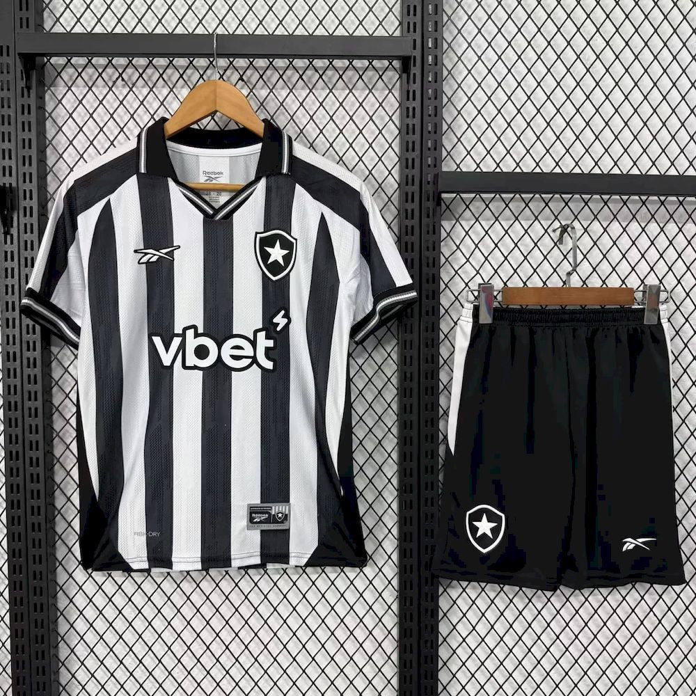 Kit Home Botafogo 2025/26 Infantil