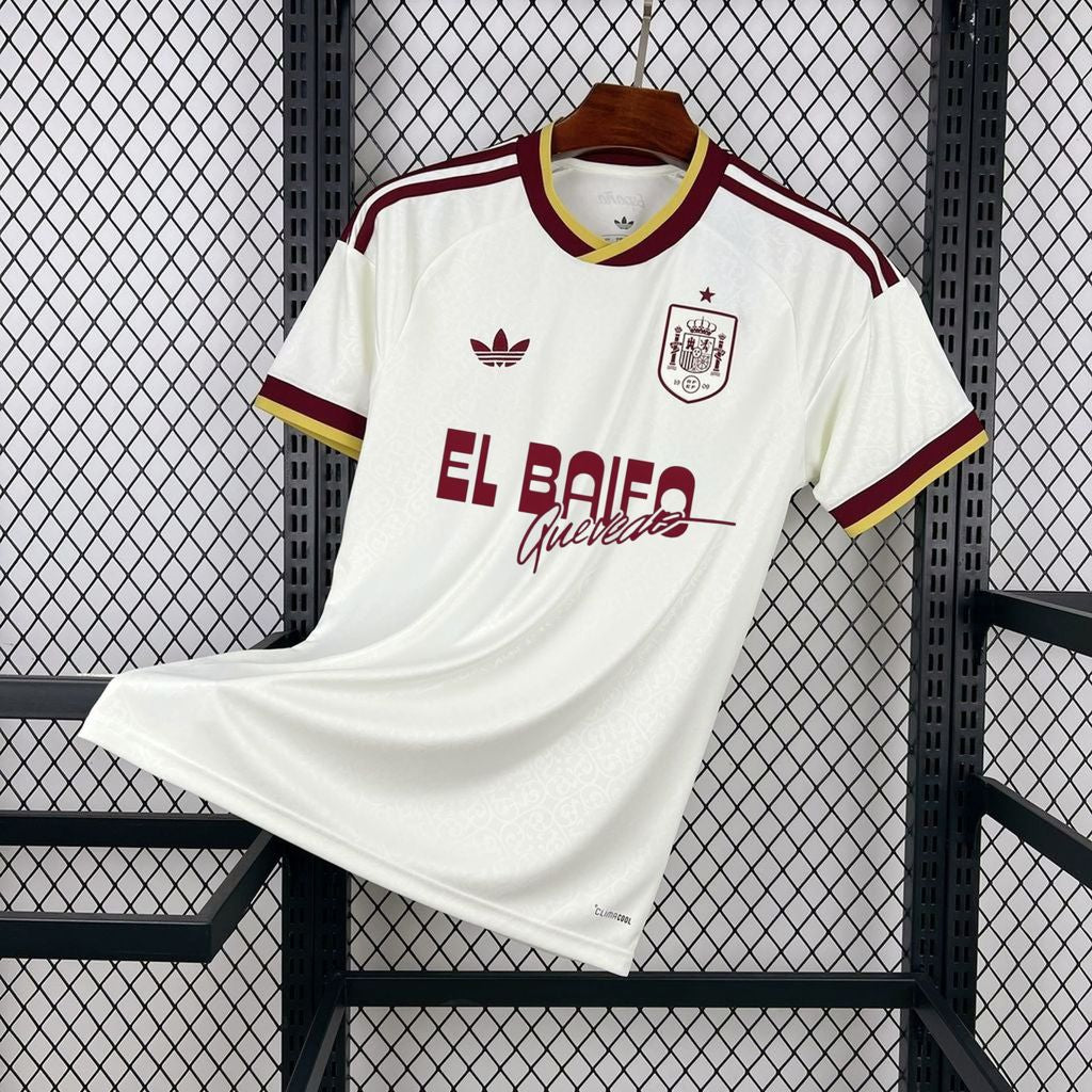 Camisa Seleção Espanha II x Quevedo “EL BAIFA” - Copa do Mundo 2026