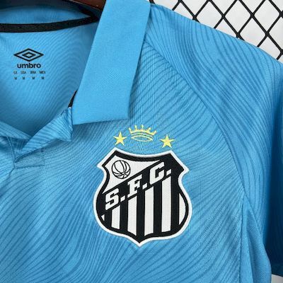 Quarta camisa de visitante do Santos para a temporada 2025/26