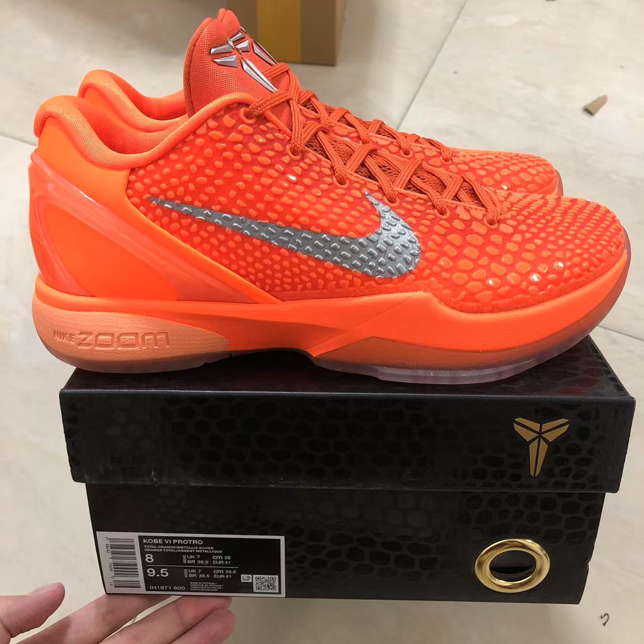 Tênis Nike Kobe 6 Protro 'Reverse Grinch'