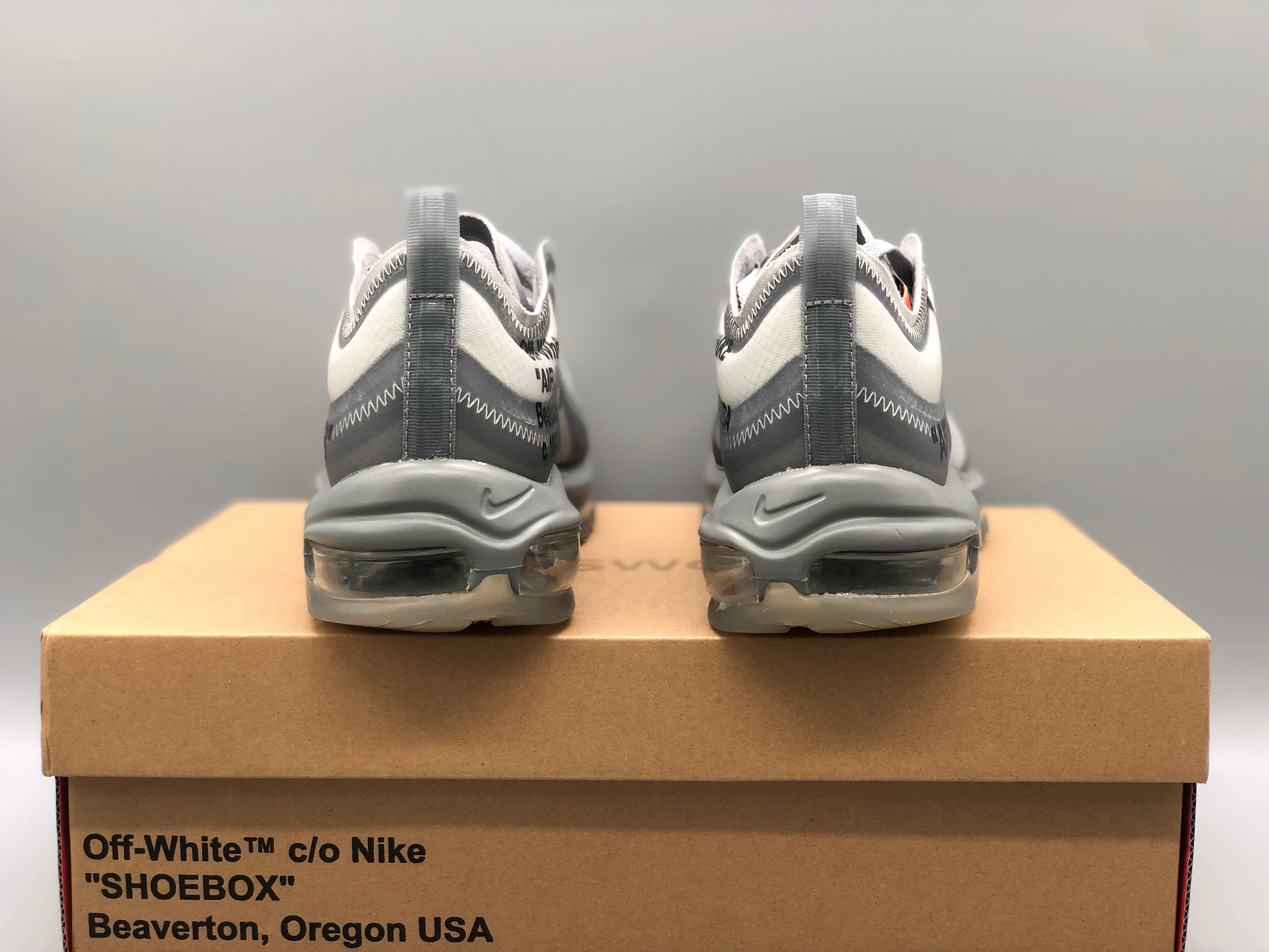 Off-White x Nike Air Max 97 'Cinza'