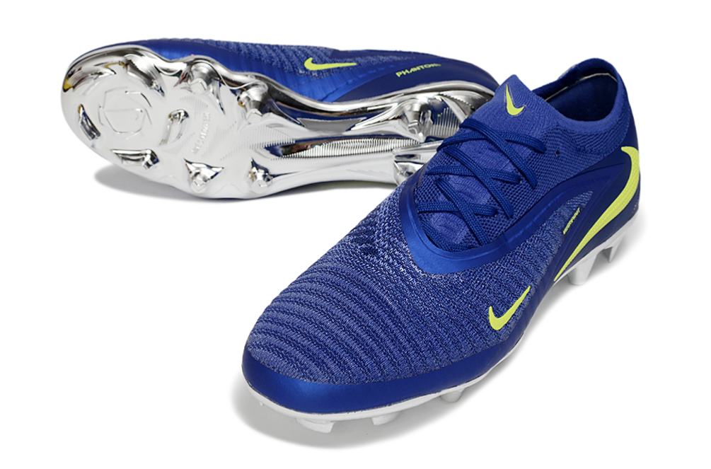 Chuteira Campo Nike Phantom 6 Elite Low Azul