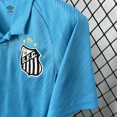 Quarta camisa de visitante do Santos para a temporada 2025/26