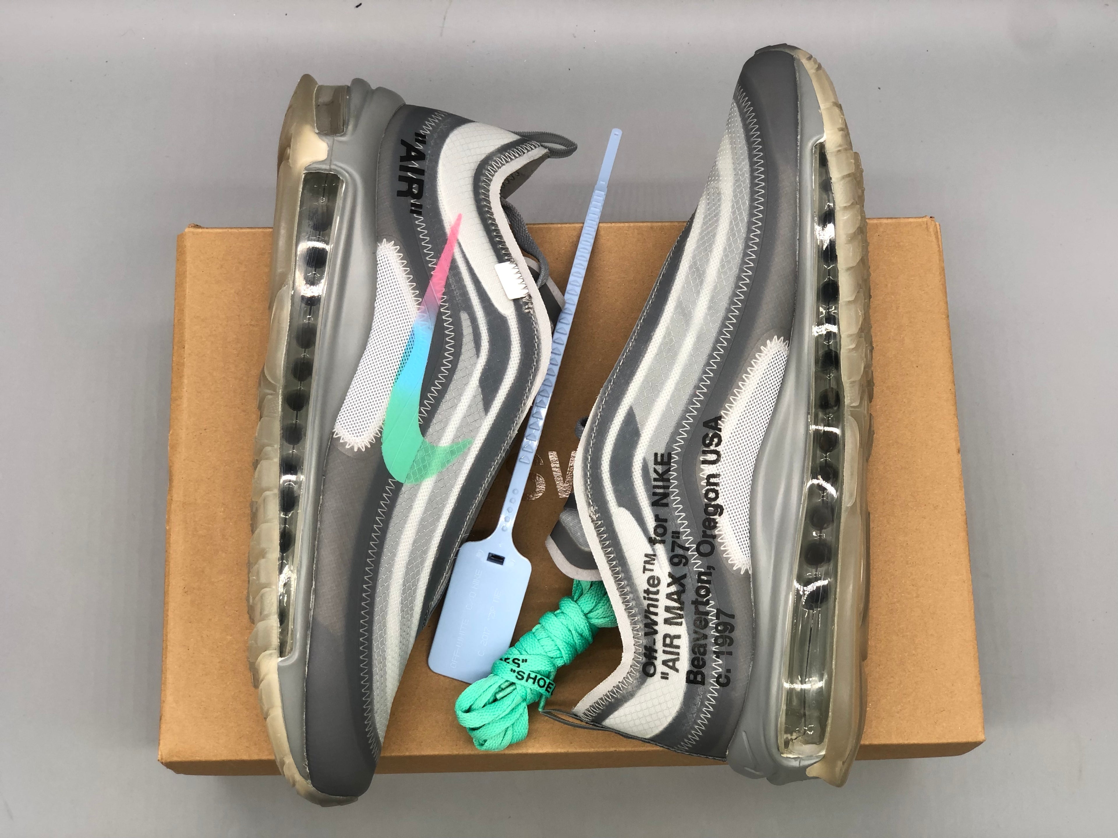 Off-White x Nike Air Max 97 'Cinza'